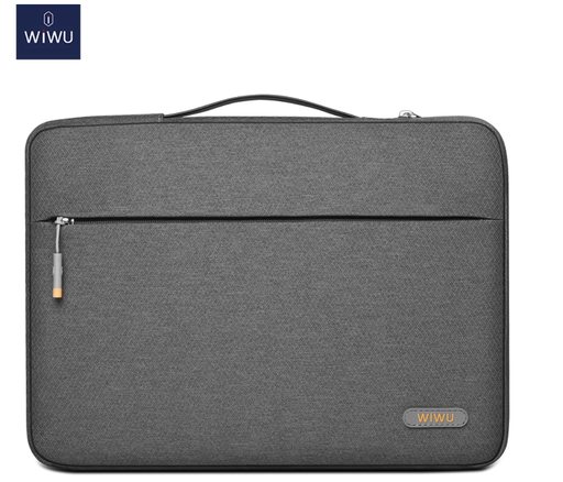 [WIWU-BAG-ACC-T1333#3-GY-324] Wiwu T1333#3 Pilot Laptop Sleeve for 15.6" - Grey 
