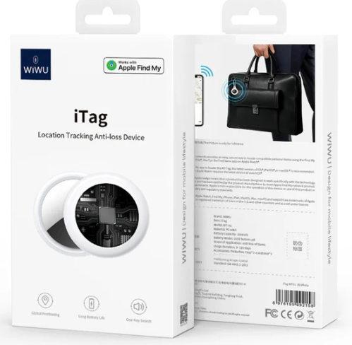 [WIWU-ACC-MSC-ITAGWT01-WT-324] Wiwu iTag WT01 Location Tracking Anti-Loss Device