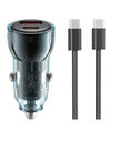XO-CC60 Cargador para auto con cable USB-C 