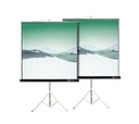 Klip KPS-102B - Tripod Projection Screen / 86'' / White