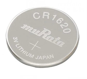 [MTR-MSC-BAT-CR1620-NA-424] Murata CR1620 Battery Lithium- 3V 