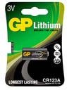 GP CR123A Bateria Lithium Pro 3V