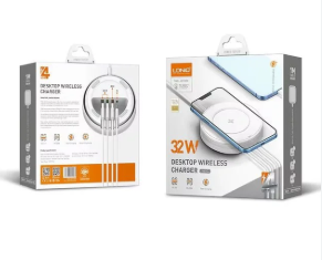 [LDN-CEL-CHG-AW003-WT-424] LDNIO AW003 Destop Wireless Charger