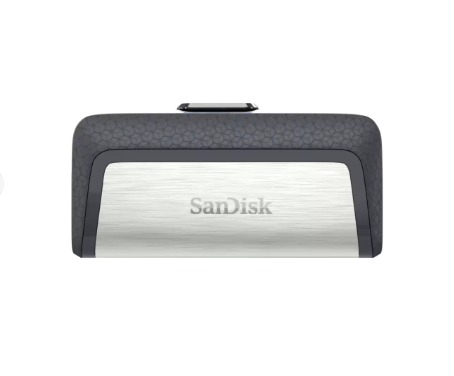 [SAN-MEM-MSD-SDDDC2064GG46-325] Sandisk Ultra - Dual Drive 64GB / USB-C Ultra / Black