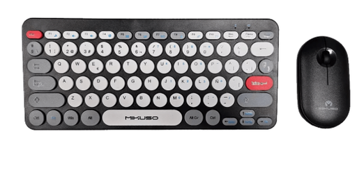 [GNC-MSC-ACC-CO27-BK-125] MIKUSO CO27 Wireless Keyborad and Mouse