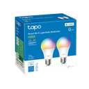 TP-Link - TAPO L535E  Bombilla LED Inteligente Wifi / / Dual Pack / Multicolor