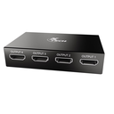 Xtech XHA-420 Splitter HDMI 1-a-4 Puertos / Negro