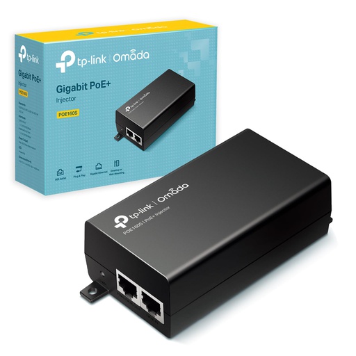 [NET-PSU-TPL-POE160S-BK-225] TP-LINK POE160S Omada PoE+ Injector