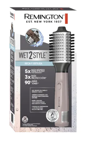 [RMT-MSC-ACC-AS15A-NA-225] Remington AS15A  Cepillo de Aire Ovalado Wet2Style