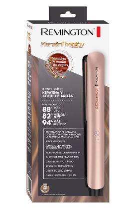 [RMT-MSC-ACC-S8599-BG-225] Remington S8599 Keratin Therapy Plancha Alisadora con Tecnologia de Keratina y Aceite de Argán
