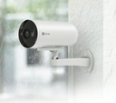 Ezviz H5 2K - Cámara de seguridad inteligente PoE Exterior / IP67 / IA / Blanco