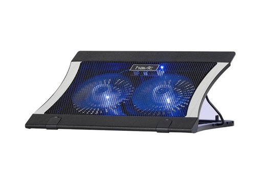 [HAV-ACC-ACC-F2051-BK-225] Havit F2051 - Cooling Pad para Laptop Gaming 16'' / 4X ABANICOS 
