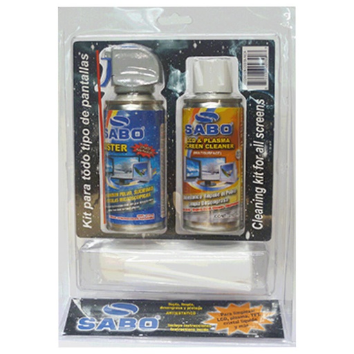 [ACC-LCD-SAB-LCDKIT-NA-225] Sabo Screen Cleaning Kit - for LCD, Plasma, TFT and more.