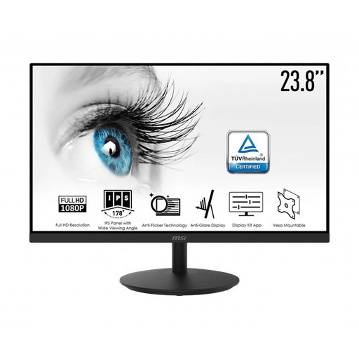 [MON-GAM-MSI-MP242-BK-225] MSI MP242 Monitor Gaming de 23.8" 100Hz - HDMI