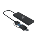 XTech XTC-390 -USB-A/USB-C HUB 4-port USB3.0